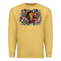 Antique Gold indian hat christmas Premium Sweatshirt - AdoDesignShop