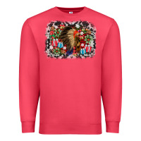 Cardinal indian hat christmas Premium Sweatshirt - AdoDesignShop