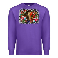 Purple indian hat christmas Premium Sweatshirt - AdoDesignShop