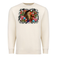 Sandshell indian hat christmas Premium Sweatshirt - AdoDesignShop