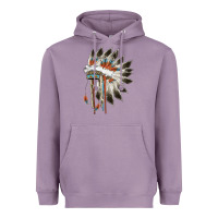 Lavender indian headress Heavyweight Hoodie - AdoDesignShop