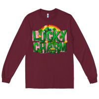 St Patricks Lucky Charm Long Sleeve Tee | Teevron