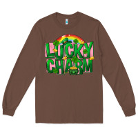 Chestnut St Patricks Lucky Charm Long Sleeve Tee - FaDigitalArtStudio