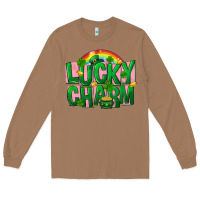 Toasted Coconut St Patricks Lucky Charm Long Sleeve Tee - FaDigitalArtStudio