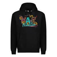 Black Hair Hustler Premium Hoodie - SublimationCraftShop