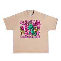 Burro My first Valentine's Day Dragon Urban Heavy Tee - FaDigitalArtStudio