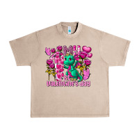 French Oak My first Valentine's Day Dragon Urban Heavy Tee - FaDigitalArtStudio