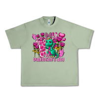 Oil Green My first Valentine's Day Dragon Urban Heavy Tee - FaDigitalArtStudio