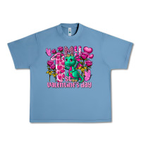 Pebble Blue My first Valentine's Day Dragon Urban Heavy Tee - FaDigitalArtStudio