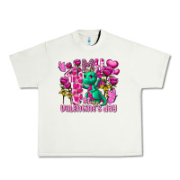 Pistachio My first Valentine's Day Dragon Urban Heavy Tee - FaDigitalArtStudio