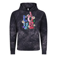Cloud Black easter love Vintage Hoodie - FaDigitalArtStudio