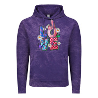 Cloud Purple easter love Vintage Hoodie - FaDigitalArtStudio