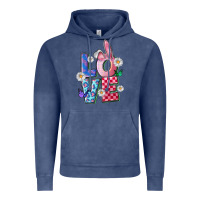 Vintage Denim easter love Vintage Hoodie - FaDigitalArtStudio