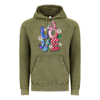 Vintage Olive easter love Vintage Hoodie - FaDigitalArtStudio