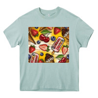 Arona summer ice cream with fruits Heavy Core Tee - TumblerDesignByShophia