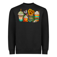 Black rodeo coffee cups Heavyweight Sweatshirt - AdoDesignShop