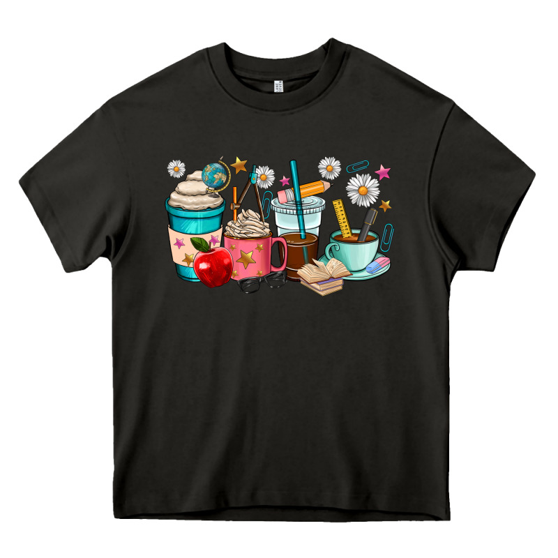 Teacher Coffee Cups Heavy Core Tee by RanaPortraitStore | Teevron