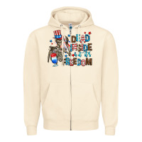 Sandshell dead inside but its freedom Zipper Hoodie - AdoDesignShop