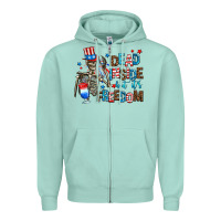 Seafoam dead inside but its freedom Zipper Hoodie - AdoDesignShop