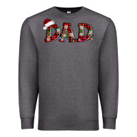 Charcoal Heather christmas dad Premium Sweatshirt - AdoDesignShop