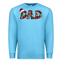 Ocean Blue christmas dad Premium Sweatshirt - AdoDesignShop