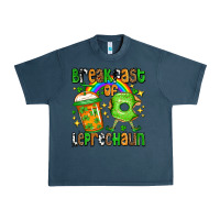 Midnight Navy St. Patrick's Breakfast of leprechaun Urban Heavy Tee - OliviaCreatesArt
