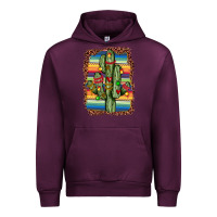 Mauve Wine Christmas cactus Urban Hoodie - JahusDesignShop