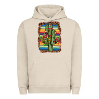 Pigment French Oak Christmas cactus Urban Hoodie - JahusDesignShop