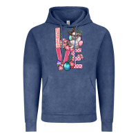 Vintage Denim Love Easter Vintage Hoodie - BundleAndBundleShop