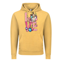 Vintage Mustard Love Easter Vintage Hoodie - BundleAndBundleShop