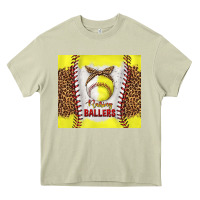 Mossy raising ballers with baseball and softball leopard tumbler tbs Heavy Core Tee - TumblerDesignByShophia