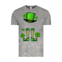 Cloud Rock Custom name St. Patrick's leprechaun Vintage Tee - OliviaCreatesArt