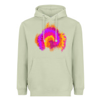 Matcha tie dye glitter patch Heavyweight Hoodie - AdoDesignShop