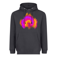 Smoke tie dye glitter patch Heavyweight Hoodie - AdoDesignShop