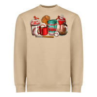 Mushroom baseball coffee cup Heavyweight Sweatshirt - AdoDesignShop