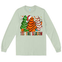 Matcha Tis' The Season Basketball Christmas Cakes Long Sleeve Tee - BundleAndBundleShop