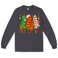 Smoke Tis' The Season Basketball Christmas Cakes Long Sleeve Tee - BundleAndBundleShop