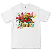 White cinco de mayo nail tech Premium Tee - CowGirlArtShop
