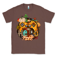 Chestnut hello fall gamer Classic Tee - CowGirlArtShop