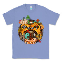 Colony Blue hello fall gamer Classic Tee - CowGirlArtShop