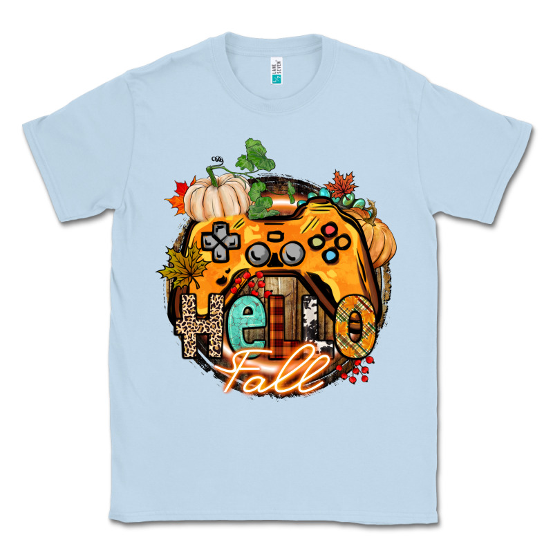 Hello Fall Gamer Classic Tee by CowGirlArtShop | Teevron