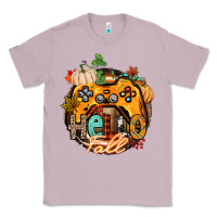 Lilac hello fall gamer Classic Tee - CowGirlArtShop