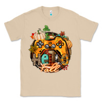 Mushroom hello fall gamer Classic Tee - CowGirlArtShop