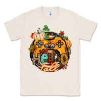 Natural hello fall gamer Classic Tee - CowGirlArtShop