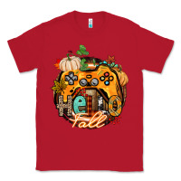 Red hello fall gamer Classic Tee - CowGirlArtShop