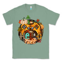 Sage hello fall gamer Classic Tee - CowGirlArtShop