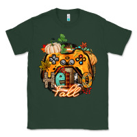 Sports Green hello fall gamer Classic Tee - CowGirlArtShop