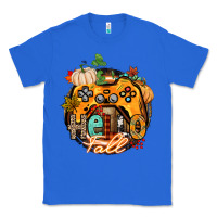 True Royal hello fall gamer Classic Tee - CowGirlArtShop