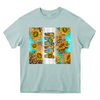 Arona western mother's day mimi with turquoise and sunflowers and leopard tu Heavy Core Tee - TumblerDesignByShophia