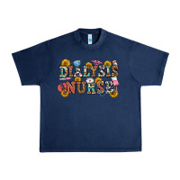 Navy dialysis nurse Urban Heavy Tee - OliviaCreatesArt